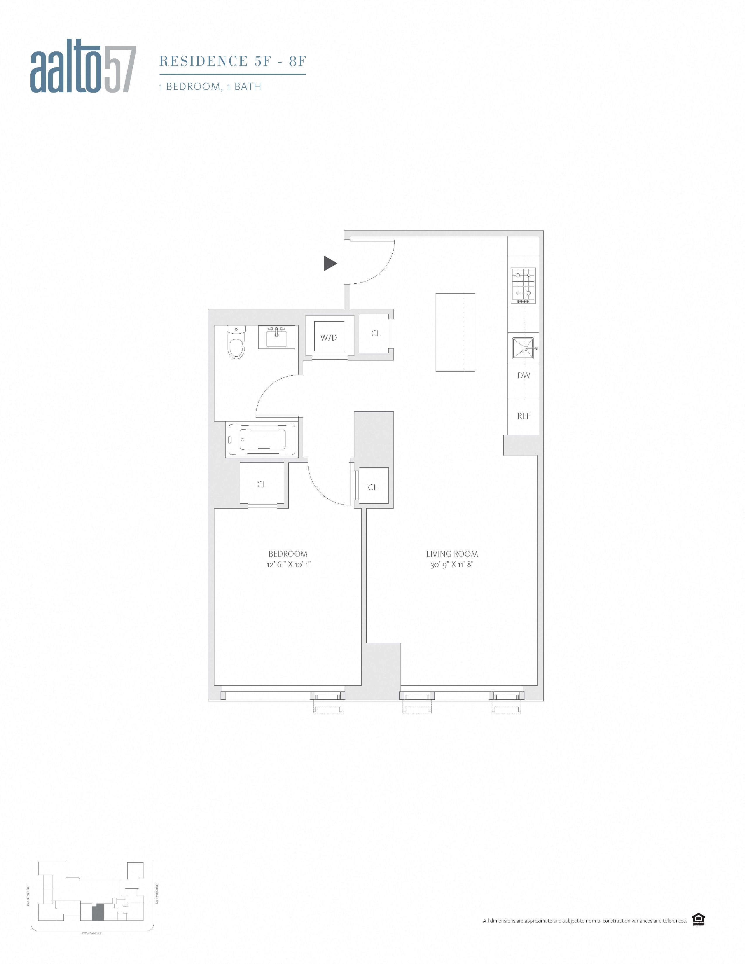 Apartment 07F floorplan